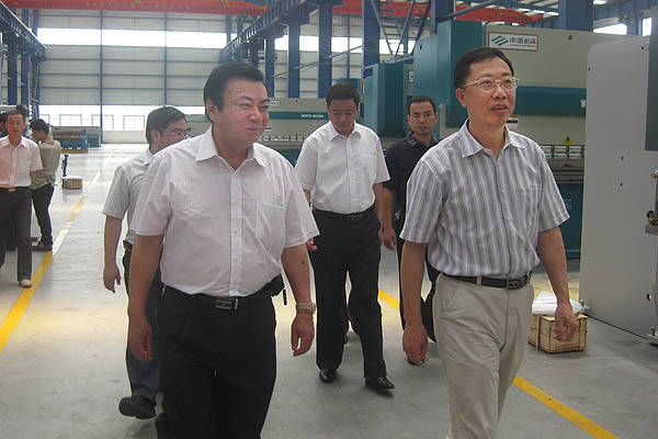 马鞍山市副市长魏庆农来中德机床调研 马鞍山市副市长魏庆农来中德机床调研
